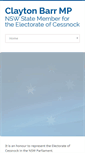 Mobile Screenshot of claytonbarr.com.au
